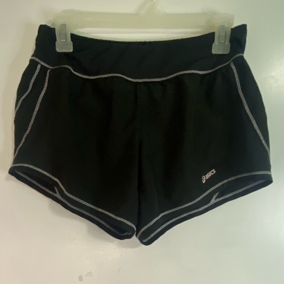 ASICS Women's Black Athletic Shorts - Picture 1 of 3